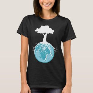 Weltbaumwurzeln Umweltschützer und Natur T-Shirt