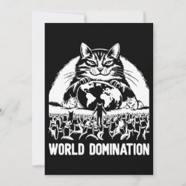Weltbeherrschung 1 feiertagskarte