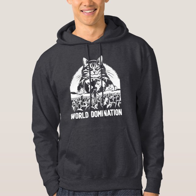 Weltbeherrschung 1 hoodie (Vorderseite)