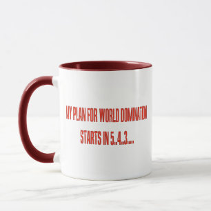 Weltbeherrschung Tasse