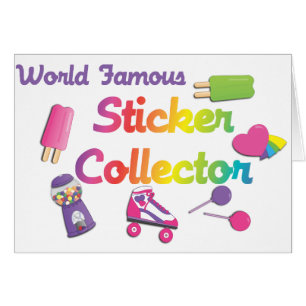 Weltbekannter Sticker Collector
