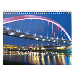 Weltberühmte Brücken 2025 Kalender