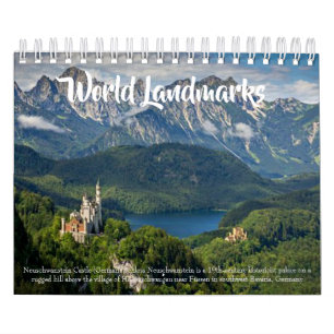 Weltberühmte Sehenswürdigkeiten Kalender