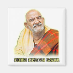 Weltberühmter Heiliger Neem Karoli Babji Magnet