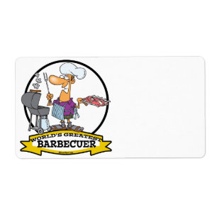 WELTBEST BARBECUER MÄNNER CARTOON