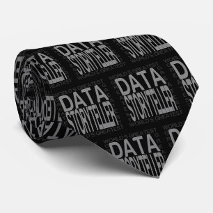 Weltbest Data Storyteller Neck Tie Krawatte
