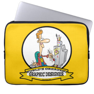 WELTBEST GRAFISCHER DESIGNER MÄNNER CARTOON LAPTOPSCHUTZHÜLLE