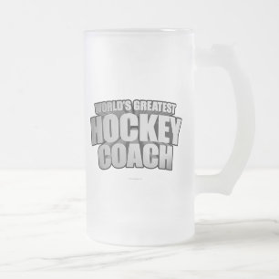 Weltbest Hockey Coach Mattiert Glass Beer Mu Mattglas Bierglas
