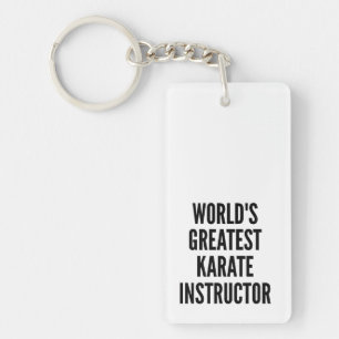 Weltbest Karate Instructor Schlüsselanhänger
