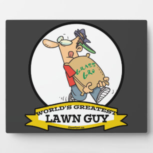 WELTBEST LAWN TYP MEN CARTOON FOTOPLATTE