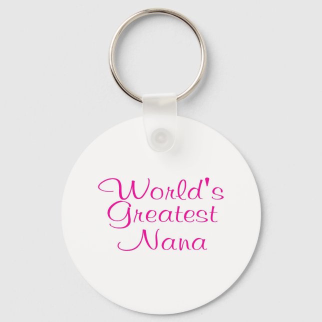 Weltbest Nana Schlüsselanhänger (Vorderseite)