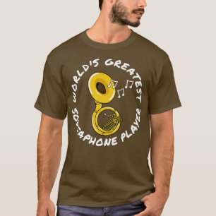 Weltbest Sousaphone Player Sousaphonist Bra T-Shirt