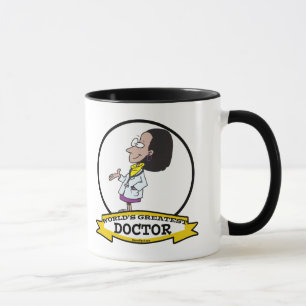 WELTBESTE ARZT FRAUEN II CARTOON TASSE