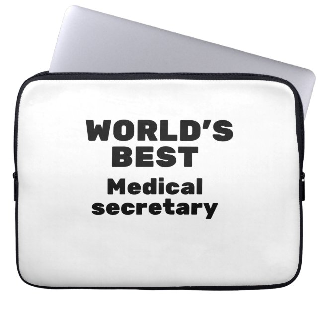 Weltbeste Ärzteministerin Laptopschutzhülle (Vorderseite)