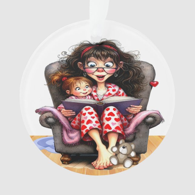 Weltbeste Babysitter / Mama / Großmutter Ornament (Vorderseite)