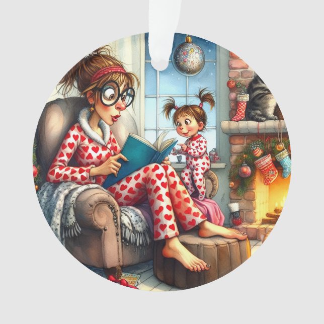 Weltbeste Babysitter / Mama / Großmutter Ornament (Vorderseite)