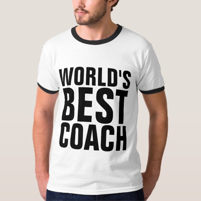 WELTBESTE COACH-T - Shirt (Vorderseite)