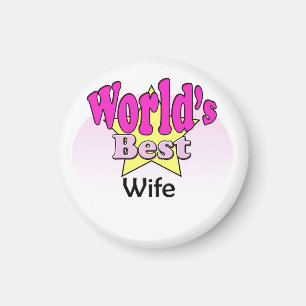Weltbeste Ehefrau Magnet