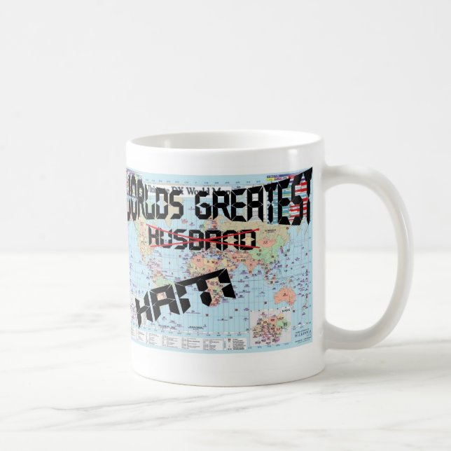 Weltbeste Ehemann-/Schinken-personalisierte Tasse (Rechts)