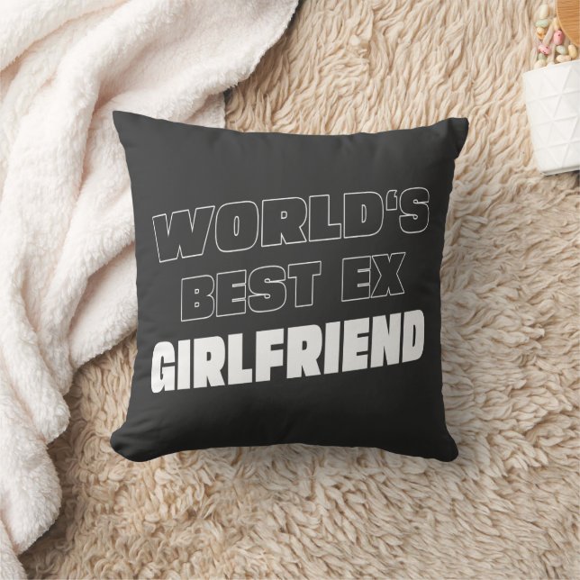 Weltbeste Ex-Freundin - Funny-Sprichwort - Geschen Kissen (Decke)