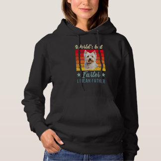 Weltbeste Farter I Gemein Pater West Highland Wh Hoodie