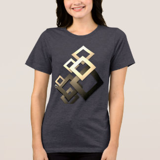 Weltbeste Frauen Tri-Blend Shirt