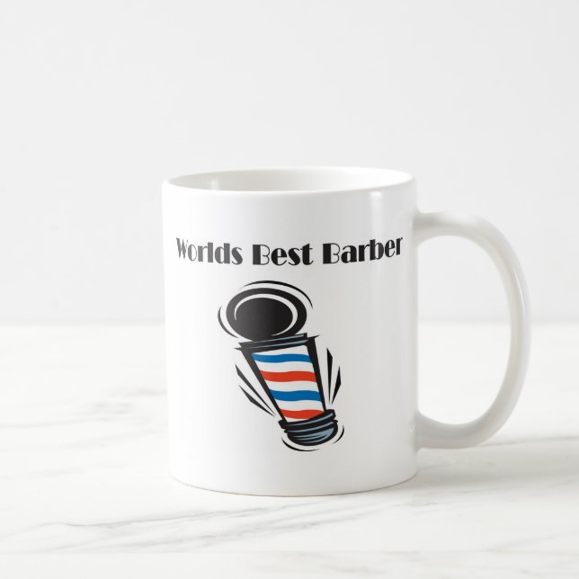Weltbeste Friseur-Geschenke Kaffeetasse (Rechts)