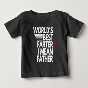 WELTBESTE FRÜHER I GEMEINER VATER BABY T-SHIRT