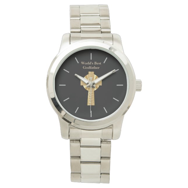 Weltbeste GODFATHER-Uhr Armbanduhr (Vorderseite)