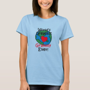Weltbeste Grammy-Herz T-Shirt