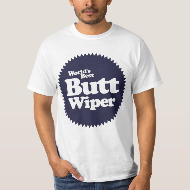 Weltbeste Hintern-Wischnährer-CNA-RNA T-Shirt (Vorderseite)