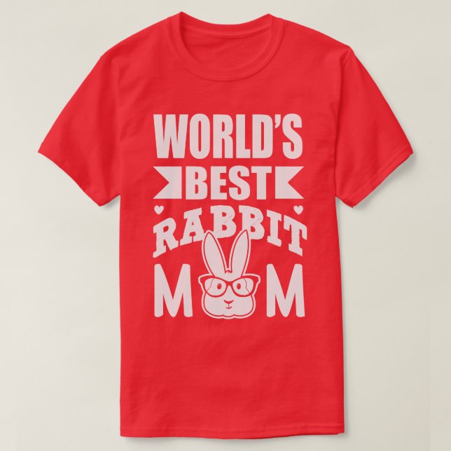 Weltbeste Kaninchenmutter 2 T-Shirt (Design vorne)