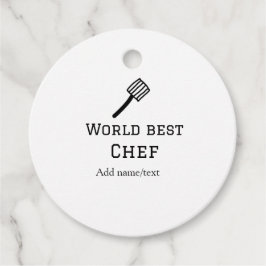 Weltbeste Koch hinzufügen Name text Kochen Bestes  Geschenkanhänger