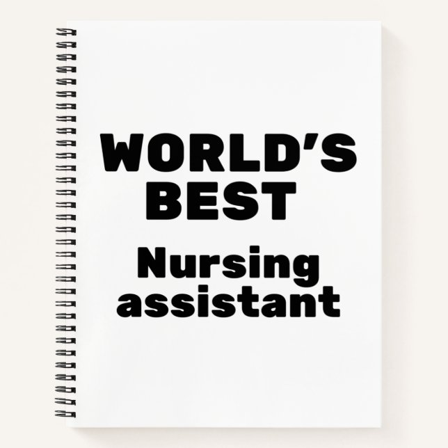 Weltbeste Krankenpfleger Notizbuch (Vorderseite)