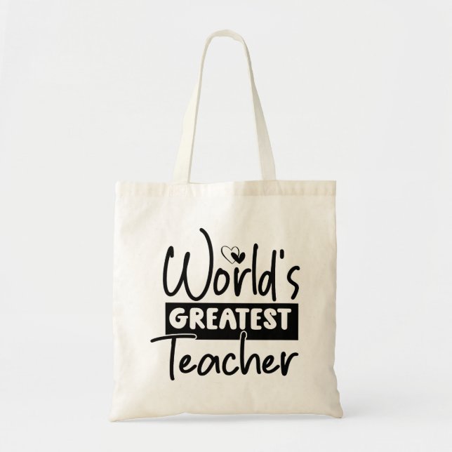 Weltbeste Lehrerbewertung Tote Bag Tragetasche (Vorne)