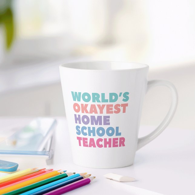 Weltbeste Lehrerin für Hausunterricht Milchtasse (Von Creator hochgeladen)