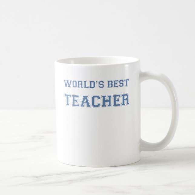 Weltbeste Lehrerin Kaffeetasse (Rechts)