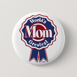 Weltbeste Mama Button
