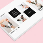 Weltbeste Mama für Hunde | Foto für Sammelhunde Leinwanddruck<br><div class="desc">Ein Collage Hund Foto Geschenk für die Mama des besten Hundes der Welt ist ein herzlicher und nachdenklicher Weg, die Liebe und Hingabe eines Haustierelternteils zu feiern. Dieses einzigartige Geschenk zeigt eine Sammlung von Lieblingsstiften der geliebten Furry-Freundin, die in einer wunderschönen Collage angeordnet sind, die die besonderen Momente und Erinnerungen...</div>