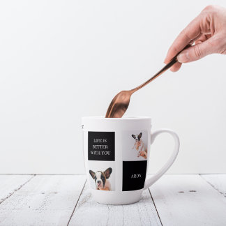 Weltbeste Mama für Hunde | Foto für Sammelhunde Milchtasse