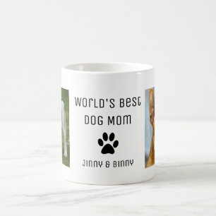 Weltbeste Mama für Hunde, kundenspezifisches Foto  Kaffeetasse