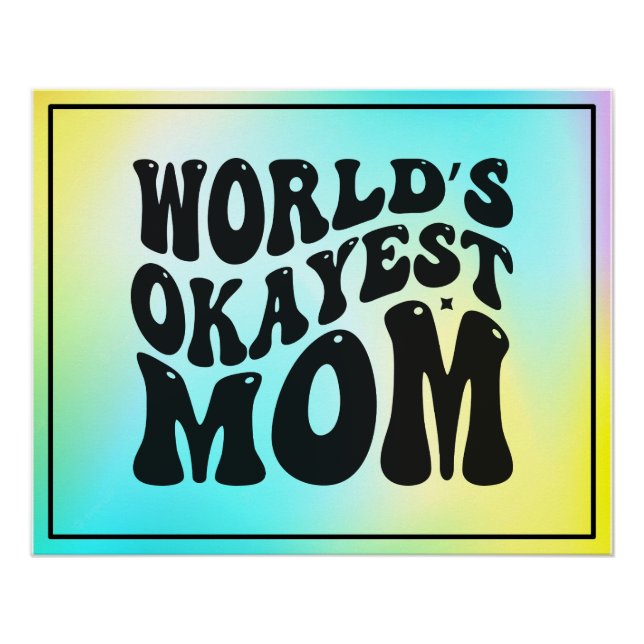 Weltbeste Mama Muttertag Design-51623 Poster (Vorderseite)