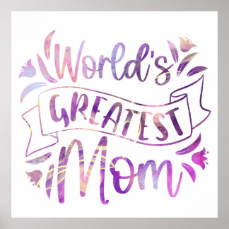 Weltbeste Mama Poster