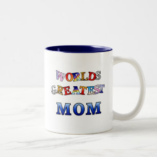 Weltbeste Mama Zweifarbige Tasse