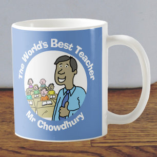 Weltbeste männliche Lehrerin Kaffeetasse