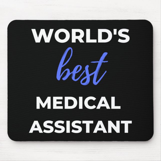 Weltbeste medizinische Assistentin Mousepad (Vorne)