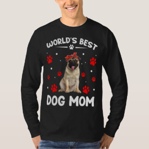 Weltbeste Mops-Hunde-Mama Sonniger Muttertag T-Shirt