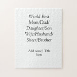 Weltbeste Mutter Ehemann Ehefrau Papa Tochter Sohn<br><div class="desc">Entwurf</div>