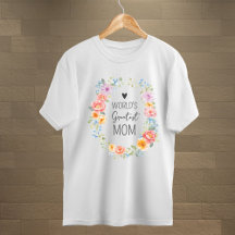 Weltbeste Mutter Farbige Florale Muttertag