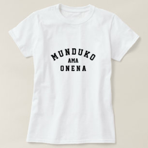 Weltbeste Mutter im baskischen Munduko ama onena T-Shirt